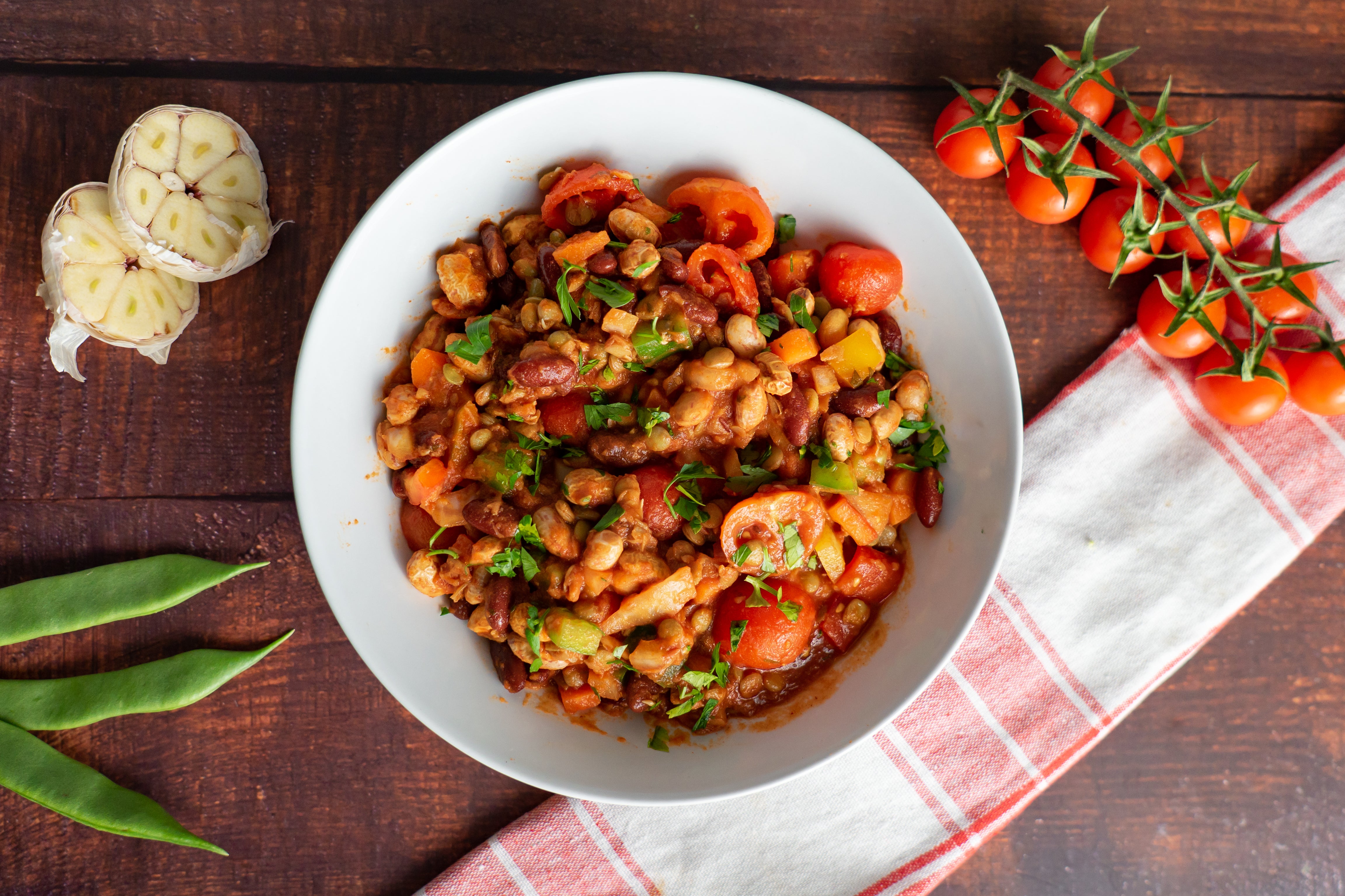 Bean & Lentil Ragu