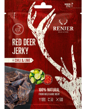 Renjer Red Deer Jerky – Chili & Lime - Phosh Food