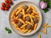 Spicy Meatball Arrabbiata