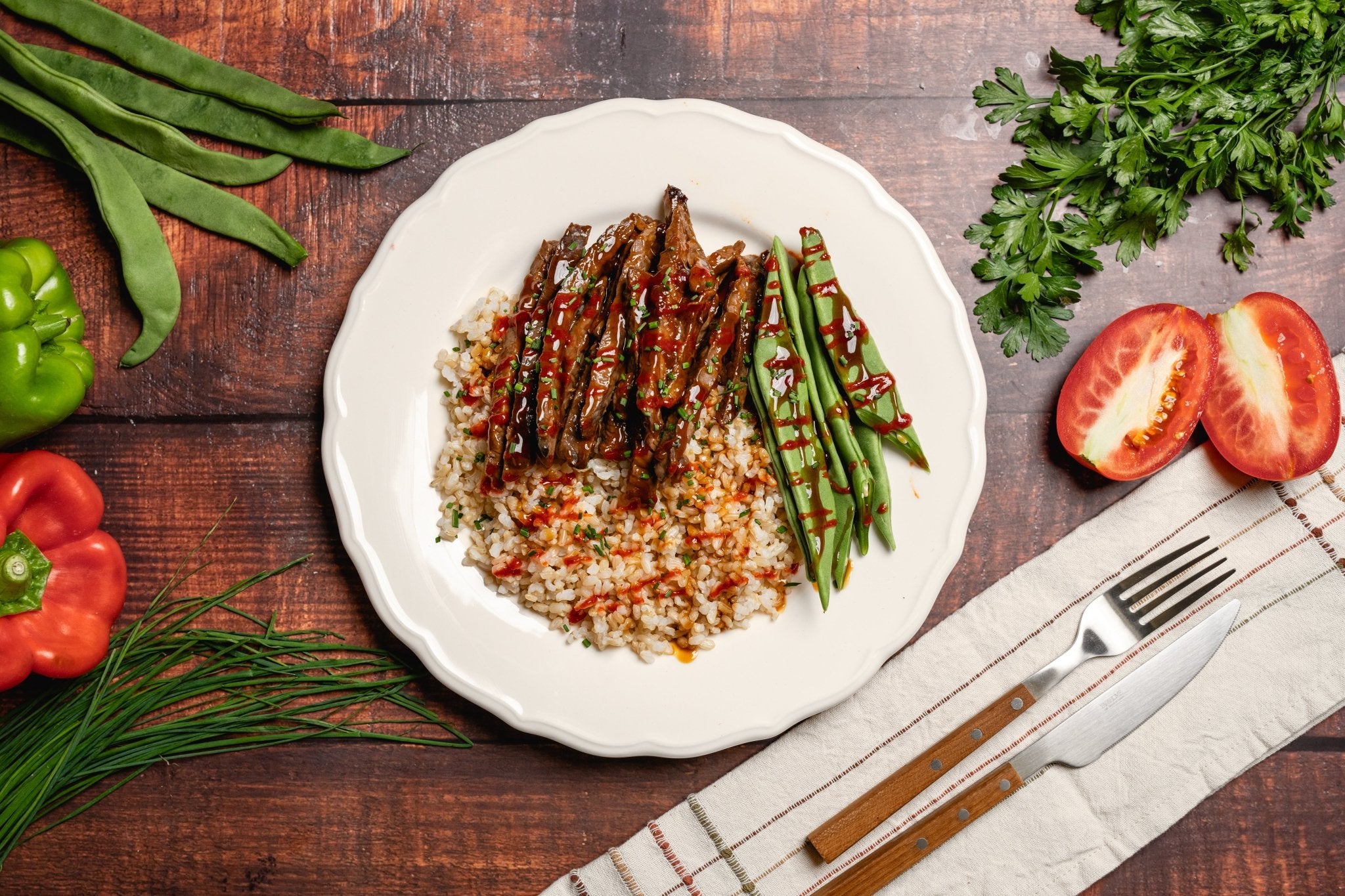 Honey Sesame Beef - Phosh Food