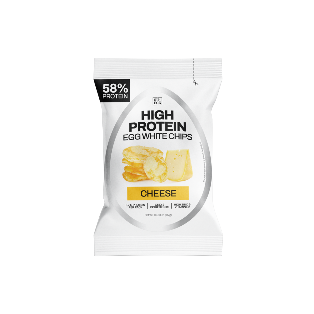 Egg White Crisps – Cheese - Phosh Food