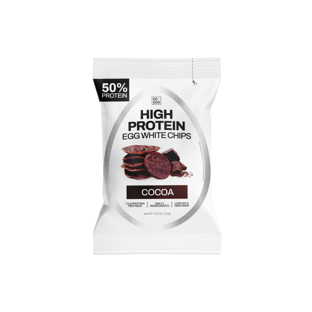 Egg White Crisps – Cocoa - Phosh Food