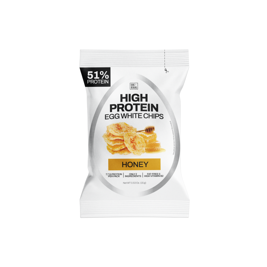 Egg White Crisps – Honey - Phosh Food