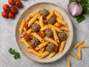 Spicy Meatball Arrabbiata - Phosh Food