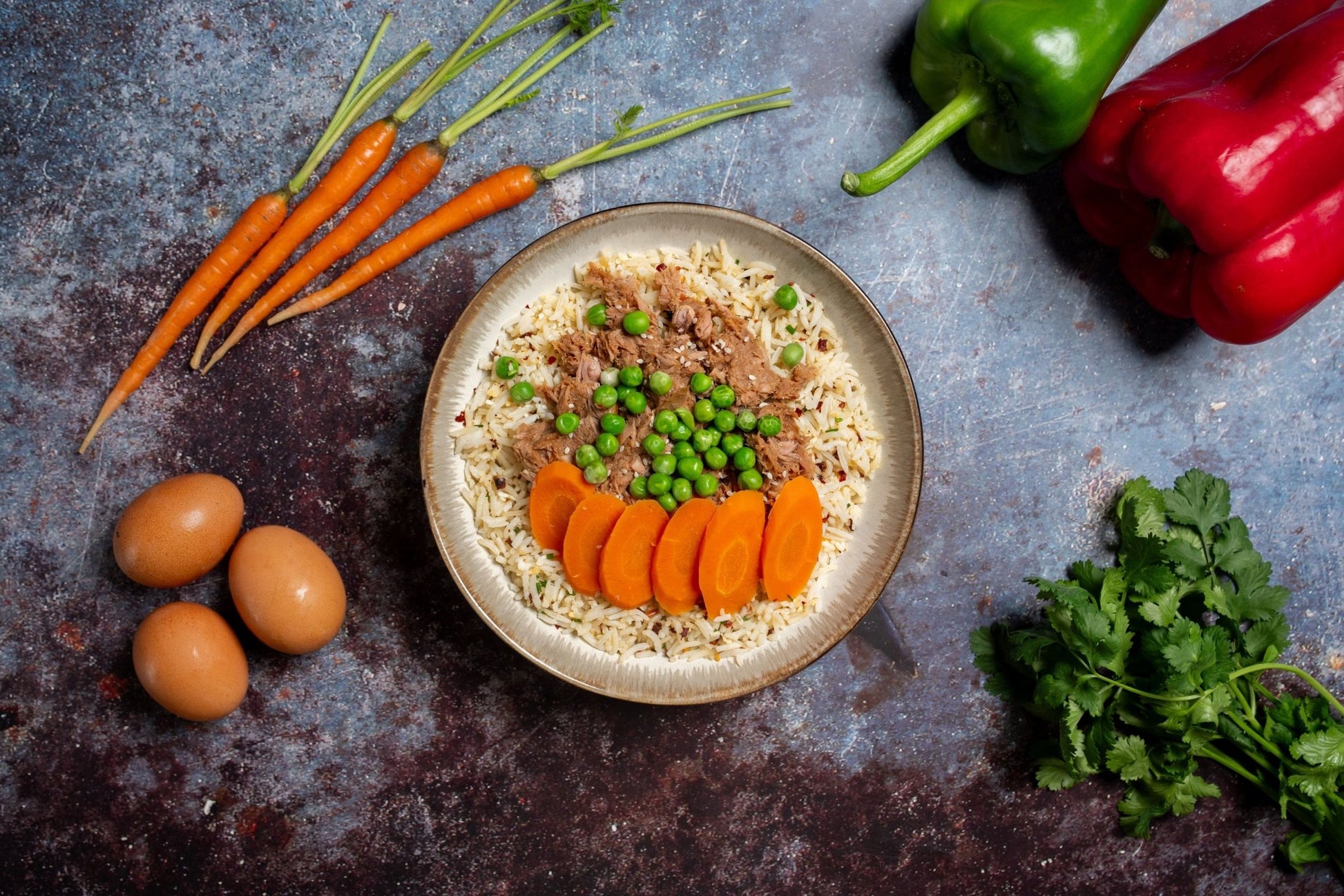 Tuna Egg Fried Rice - Phosh Food