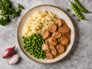 Turkey Sausage and Mash - Phosh Food