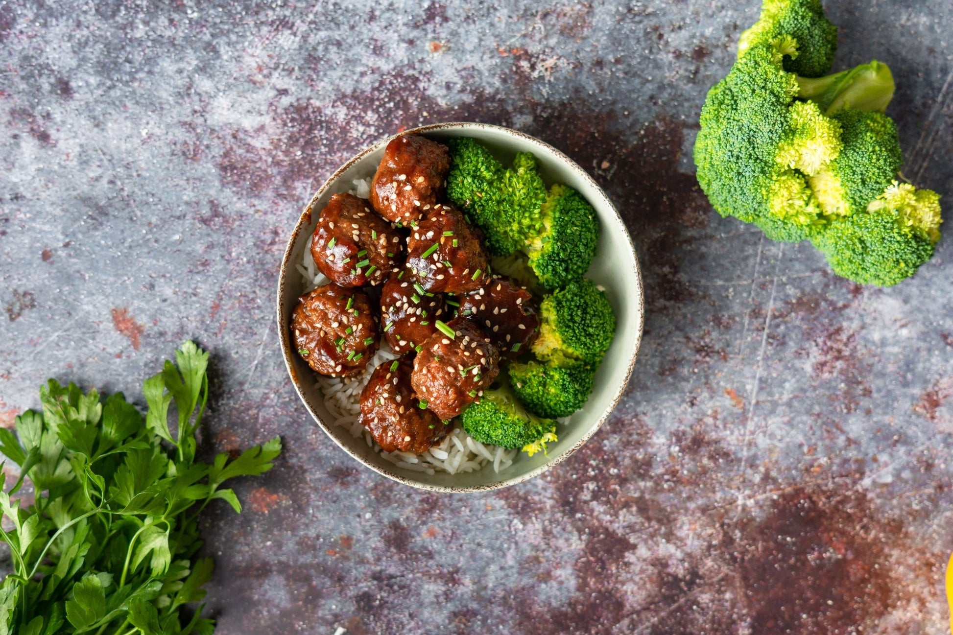 Vegan meatballs with hoisin - Phosh Food