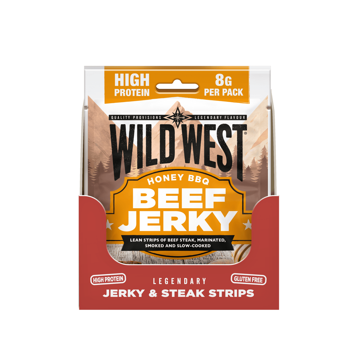 Wild West Beef Jerky – Honey BBQ - Phosh Food